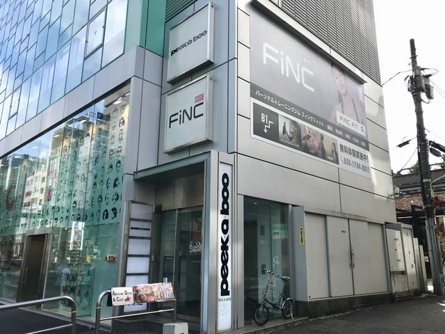 FiNCFit原宿店入口